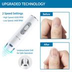 Buy now Electric Nail Buffer Drill and Polisher - Rechargeable Manicure Pedicure Tool for Naturally Beautiful Nails at indiglob india