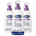Buy now Cetaphil Pro Oil Removing Foam Wash, Foaming Facial Cleanser, Fragrance Free Formula Suitable for Sensitive Skin, 8 Fluid Ounce (Pack of 3) at indiglob india