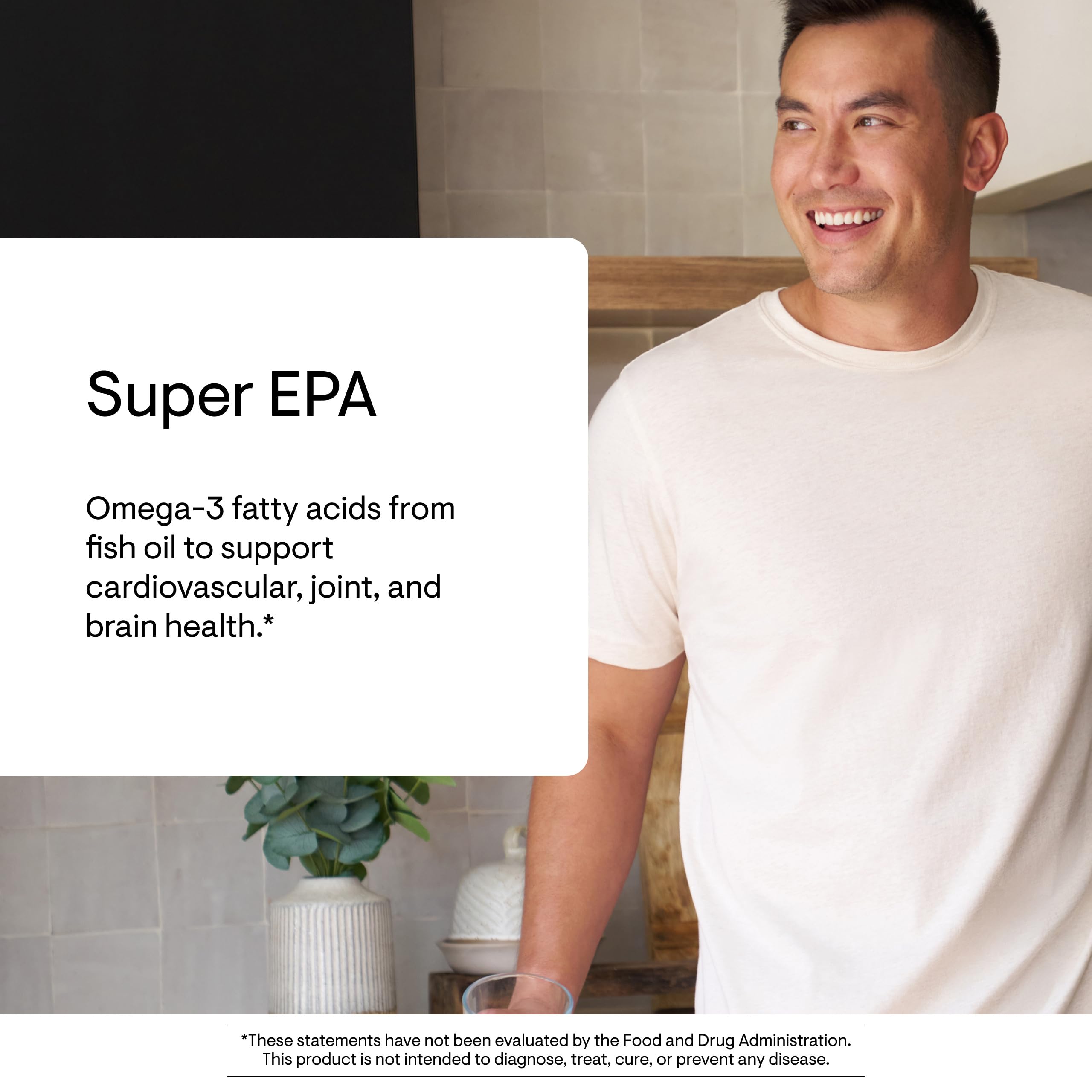 THORNE Super EPA, Omega-3 Fish Oil Supplement with EPA & DHA, 180 Softgels | Supports Brain, Joint & Heart Health, Promotes Healthy Skin*, EPA & DHA from Sustainably Sourced Fish, NSF Contents Certified