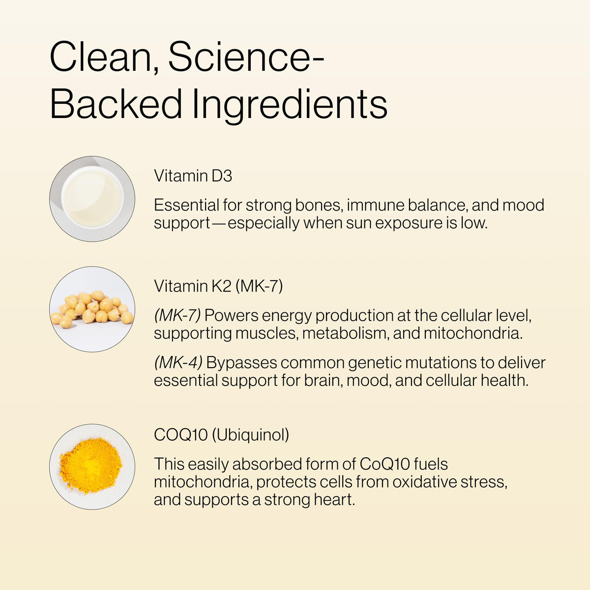 CYMBIOTIKA Liposomal B12 + B6 and D3 + K2 + CoQ10 Bundle