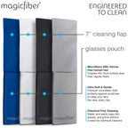 MagicFiber Soft Microfiber Glasses & Sunglasses Pouch Case, Eyeglass Bag