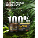 Batana Oil for Hair Growth, 100% Natural Pure Batana Oil Paste from Dr. Sebi Honduras, Prevents Hair Loss, Enhances Thickness, Organic Raw Scalp Mask for Women & Men (4.05 Oz)
