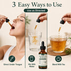 Lymphatic Drainage–Lymphatic Drainage Drops Cleanse & Bloat Relief Supports Lymphatic Health (2 Fl Oz)