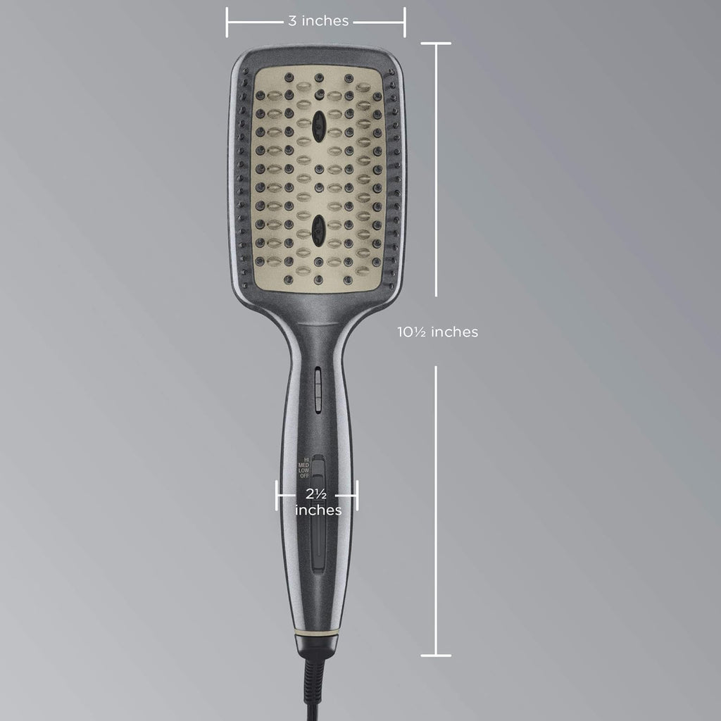 Buy now INFINITIPRO BY CONAIR Diamond-Infused Ceramic Hot Brush, Smoothing Hot Brush at indiglob india