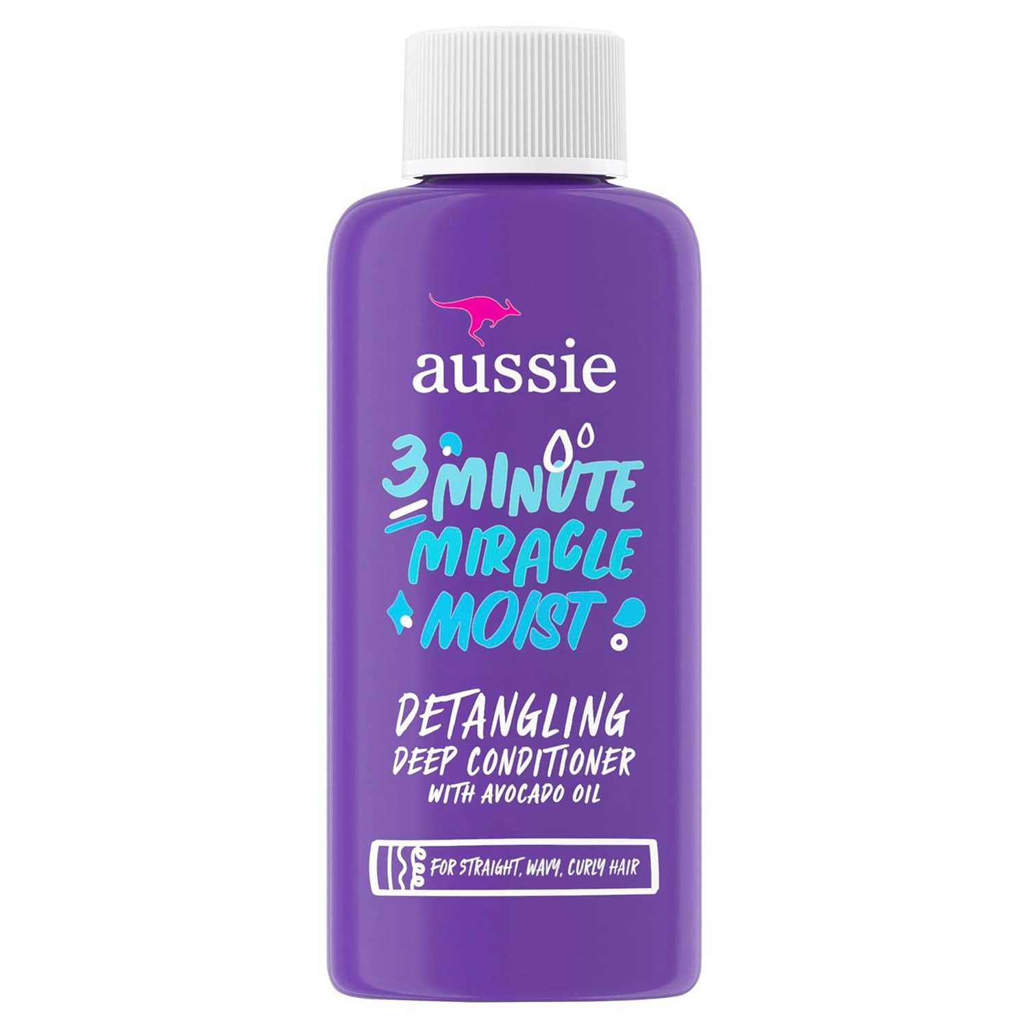 Buy now Aussie 3 Minute Miracle Moist Deep Conditioning Treatment, Travel Size 1.7 fl oz at indiglob india