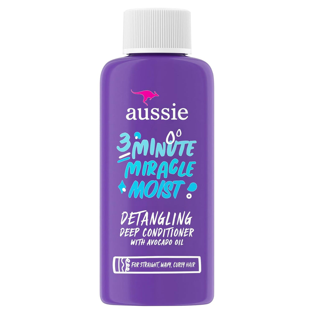 Buy now Aussie 3 Minute Miracle Moist Deep Conditioning Treatment, Travel Size 1.7 fl oz 1.7 Fl Oz (Pack of 1) Unscented at indiglob india