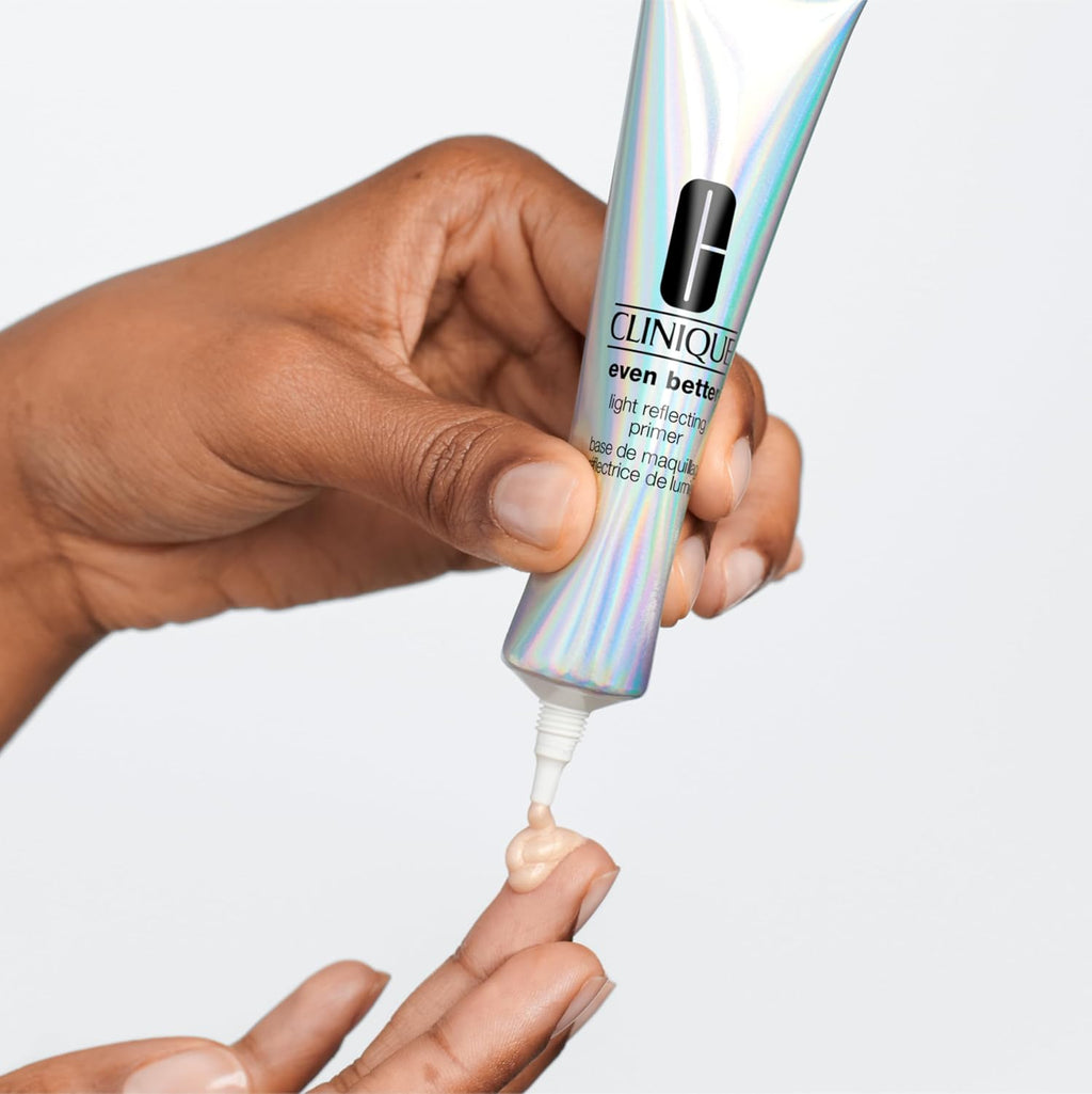 Buy now Clinique Even Better Light Reflecting Face Primer With Vitamin C + Hyaluronic Acid For All Skin Types | Hydrating, Lightweight + Illuminating Finish at indiglob india