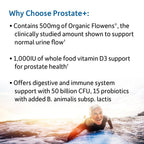 Buy now Garden of Life Dr. Formulated Probiotics Prostate+ - Acidophilus and Probiotic Supports Healthy Prostate and Digestive Balance - Shelf Stable - Gluten, Dairy, and Soy-Free - 60 Vegetarian Capsules at indiglob india