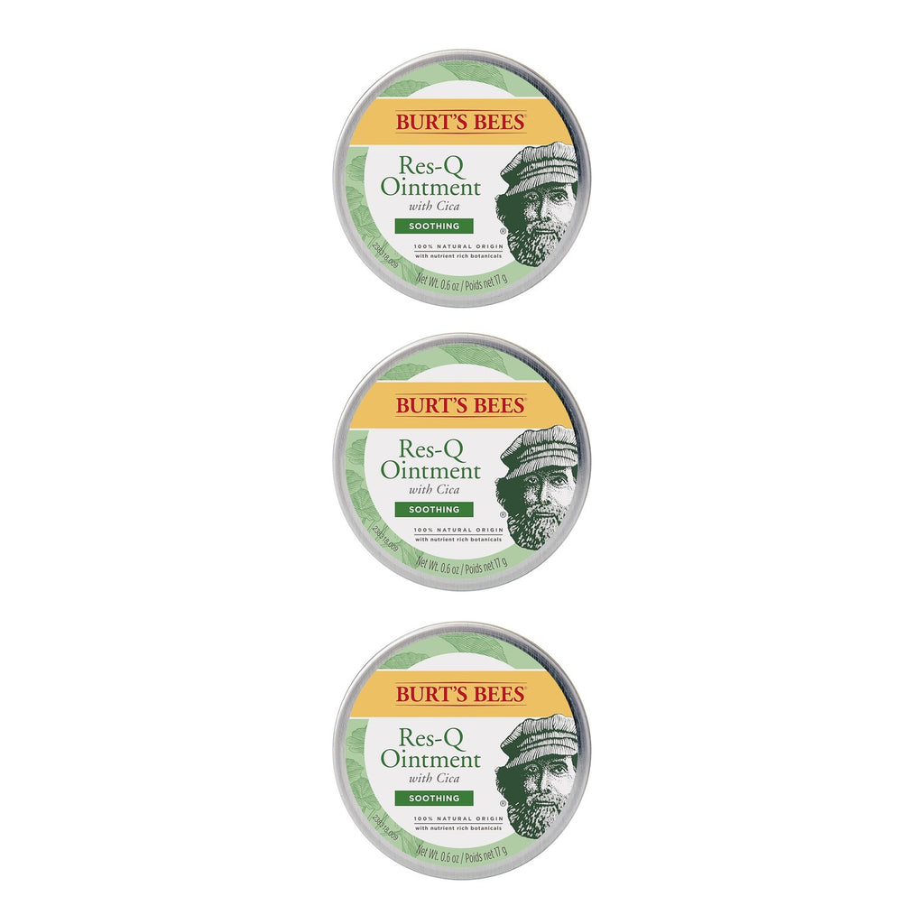 Buy now Burt's Bees 100% Natural Multipurpose Res-Q Ointment, 0.6 Oz - Pack of 3 (Package May Vary) at indiglob india