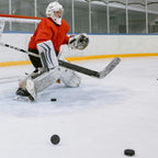18 Pack Ice Hockey Pucks with 3 Reusable Mesh Bag, Official Regulation, Diameter 3", Thickness 1", 6oz, Black