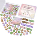 Decorative Flower Push Pins Kit, 48 PCS Cute Thumb Tacks for Bulletin Board