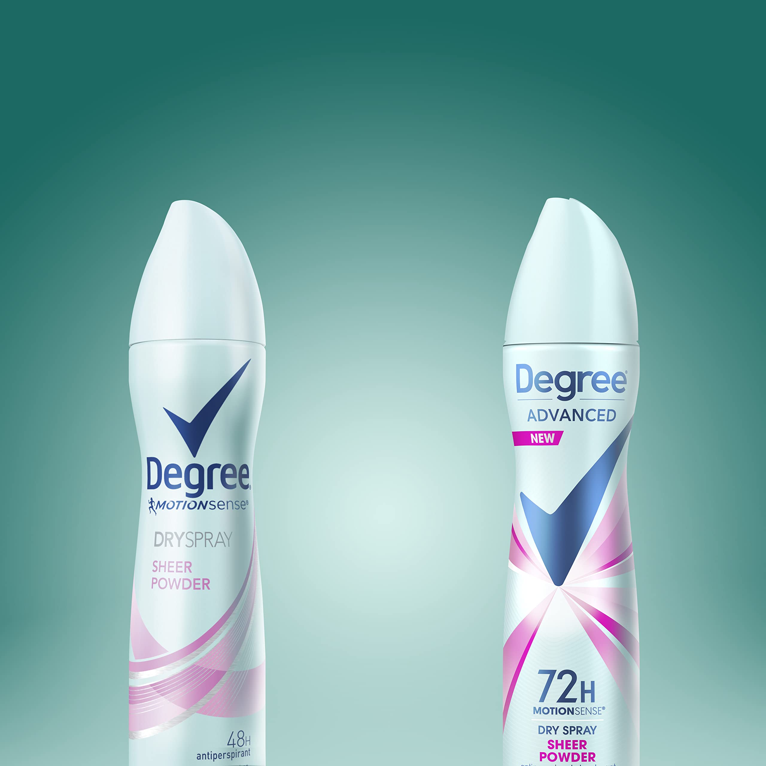 Degree Advanced Antiperspirant Dry Spray Sweat and Odor 3 Pack 3.8 oz | 72-Hour Sweat and Odor Protection For Women With Body Heat Activated® Technology