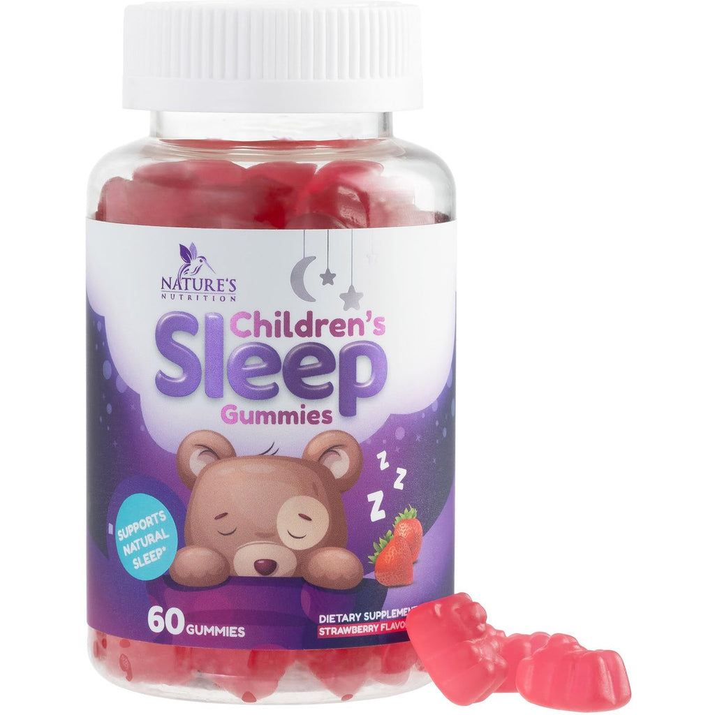 Kids Melatonin Gummies - 2mg Melatonin Per Serving - Children's Melatonin Gummy for Restful Sleep - Children's Chewable Sleep Supplement, Non-Habit Forming - Vegan, Natural Berry Flavor - 60 Gummies