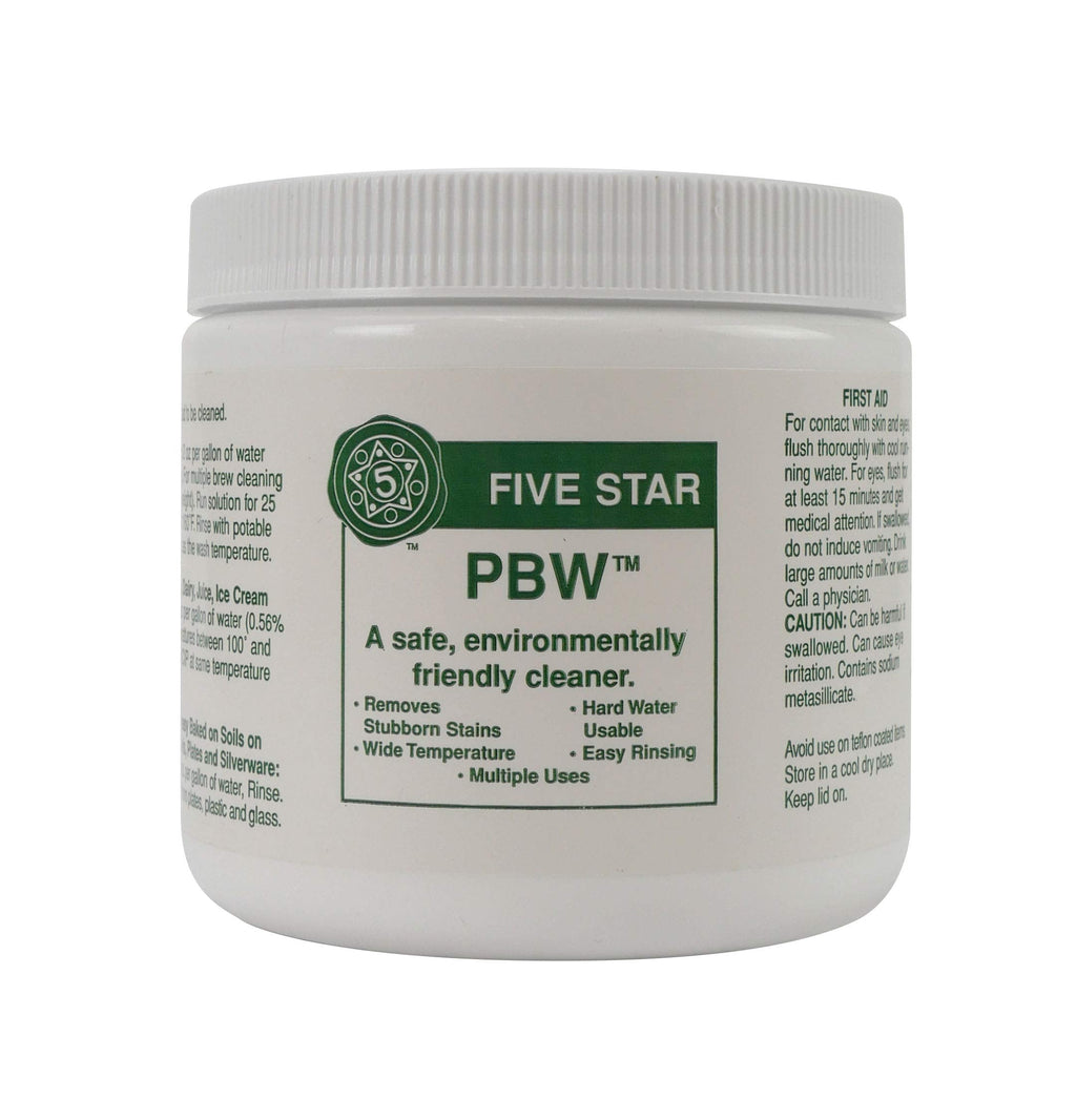 Buy now Five Star PBW - 1 lbs - Non-Caustic Alkaline Cleaner, White - pbw1 at indiglob india