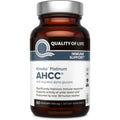 Buy now Quality of Life Premium Kinoko Platinum AHCC Herbal Supplement, 750mg per Capsule, for Immune Support, Liver Function, Maintains Natural Killer Cell Activity, Pack of 1, 60 Veggie Capsules Default at indiglob india