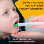 Buy now Gafly Therapens Oral Motor Therapy Tools Stimulate Speech and Feeding - Chewy Vibe Speech Therapy Toys Help Kids with Sensory Needs Chew & Relax - Oral Stimulator Kit Includes 4 Tips, Storage Pouch at indiglob india