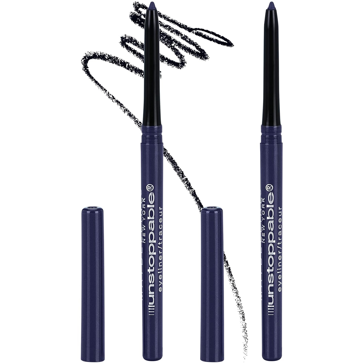 Buy now Maybelline Unstoppable Waterproof Mechanical Black Eyeliner Pencil, Easy to Apply, Smooth Glide, Up to 24 Hour Wear, Onyx at indiglob india