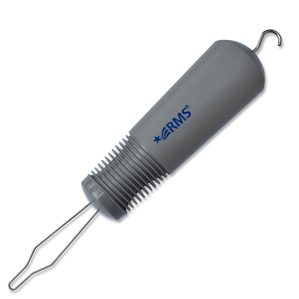 RMS Button Hook with Zipper Pull Button Assist Device with Comfort Grip