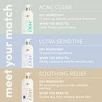 Dove Ultra Sensitive Serum Body Wash Fragrance Free, 18.5 oz | For sensitive skin, Helps moisturize skin, Fragrance free