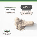 KSM-66 Ashwagandha 600mg, Organic, Sleep + Stress Support, 120 Capsules | Sleep + Stress Supplement, Full-Spectrum KSM-66, Most-Studied Form, Organic, Take PM or Split AM/PM, Gluten-Free