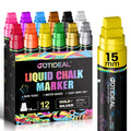 GOTIDEAL Chalk Markers, Car Markers Washable for Auto, Car Window Markers