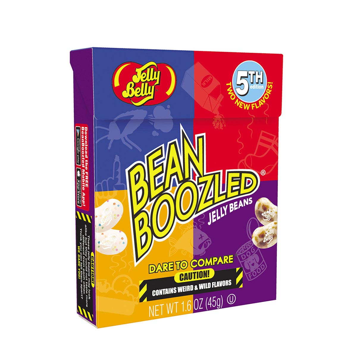 Buy now BeanBoozled 6th Edition Jelly Beans - 1.6 oz box - 6 Pack 1.6 Ounce (Pack of 24) Bean at indiglob india