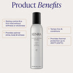Kenra Volume Mousse Extra 17 | Firm Hold Mousse | Non-drying, Non-flaking Lightweight Formula | Tames Frizz & Conditions |Thermal Protection up to 450F| All Hair Types | 8 oz