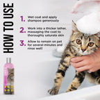 Shed-X Shed Control Shampoo for Cats, 8 oz, Vitamins & Antioxidants