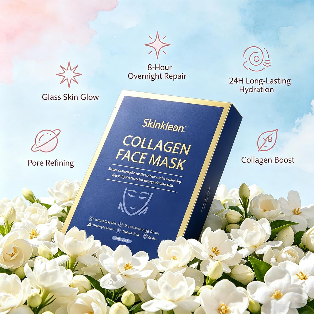 Collagen Face Mask, Deep Hydration, Refreshing And Light