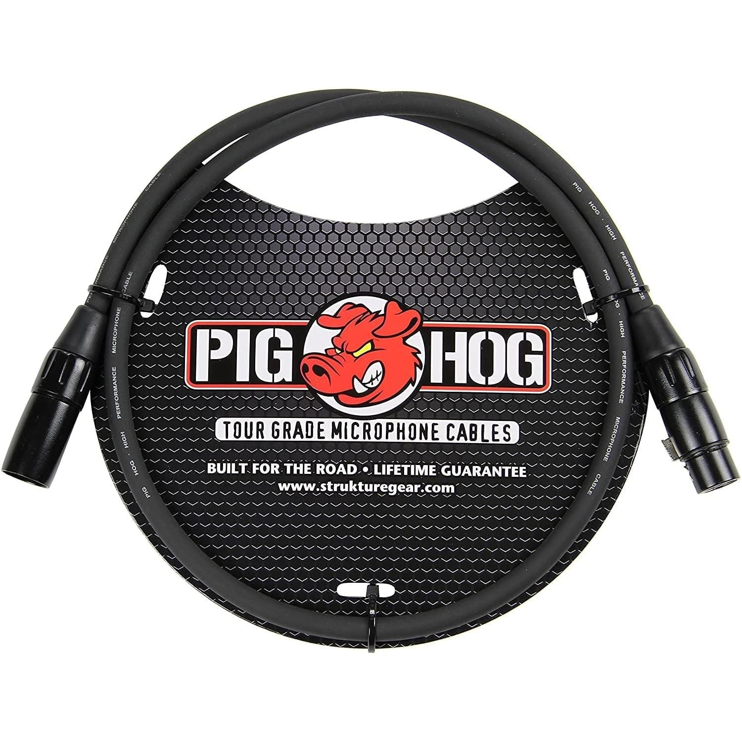 Buy now Pig Hog PHM15 High Performance 8mm XLR Microphone Cable, 15 Feet,Black 3 ft Cable at indiglob india
