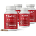 VitalBP Blood Pressure, Blood Flow & Artery Support, CoQ10, K2 & D3, 4 Pack | With L-citrulline to support normal blood pressure, blood flow & artery health.