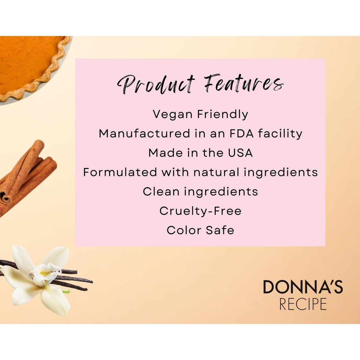 Donna's Recipe by Tabitha Brown | Sweet Potato Pie Extra Creamy Moisturizing Shampoo – Sulfate-Free, Deep Hydration, Vegan, 8 oz