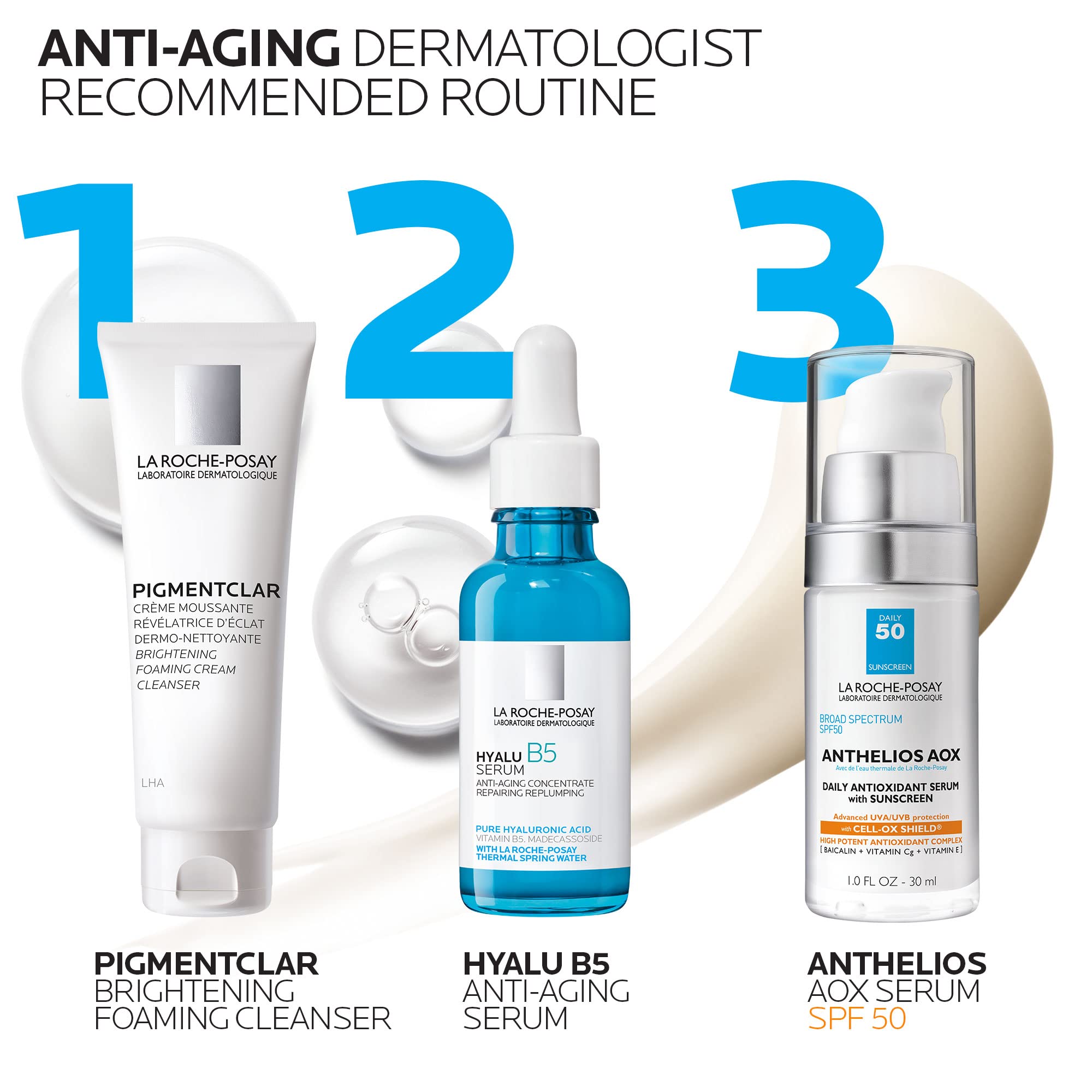 Buy now La Roche-Posay Anthelios AOX Daily Antioxidant Serum with SPF, Face Moisturizer with Sunscreen and Vitamin C & E, Oil Free Face Sunscreen for Sensitive Skin, Moisturizing Sun Protection at indiglob india