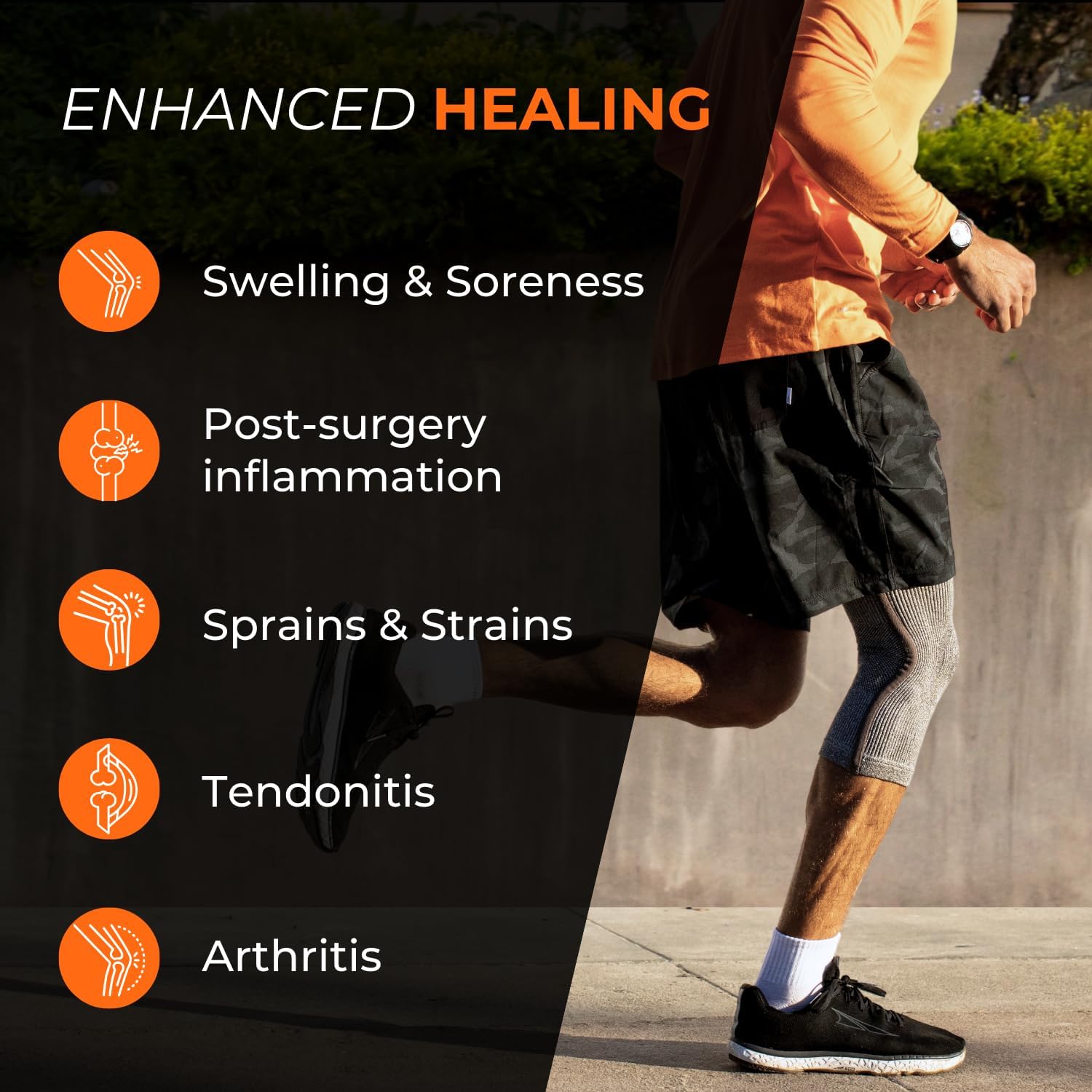 Buy now Incrediwear Knee Sleeve â€“ Knee Braces for Knee Pain, Joint Pain Relief, Swelling, Inflammation Relief, and Circulation, Knee Support for Women and Men at indiglob india