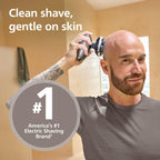 Philips Norelco Head Shaver Pro 9000 Electric Shaver, Clean & Gentle Shave | Electric Shaver for Men and Women, 360° Flexing Head, ComfortCut Blades, PowerAdapt Sensor, 90-Min Runtime, HS9980/40