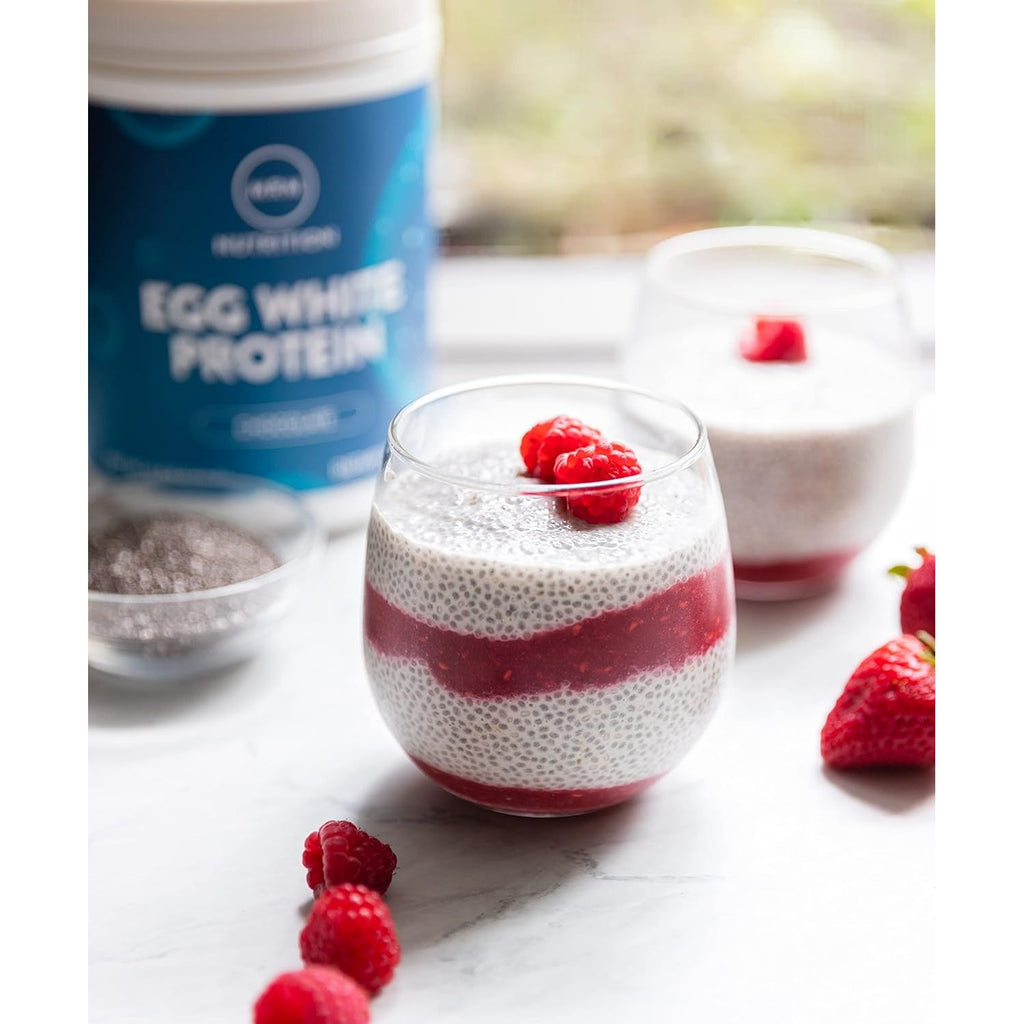 Buy now MRM Nutrition Egg White Protein | Vanilla Flavored | 23g Fat-Free Protein | with Digestive enzymes | Highest Biological Value | Clinically Tested | 10 Servings at indiglob india