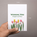 Dessie 30 Unique Sympathy Cards With Greetings Inside. 30 Different, Large Greeting Cards With Envelopes and Matching Sealing Stickers. Includes Sturdy Storage Box.