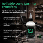 Stencil Stuff Tattoo Stencil Transfer Gel – 4oz Tattoo Stencil Transfer Solution – Vegan-Friendly Stencil Gel – Fast-Drying and Long-Lasting – Clean and Easy Application