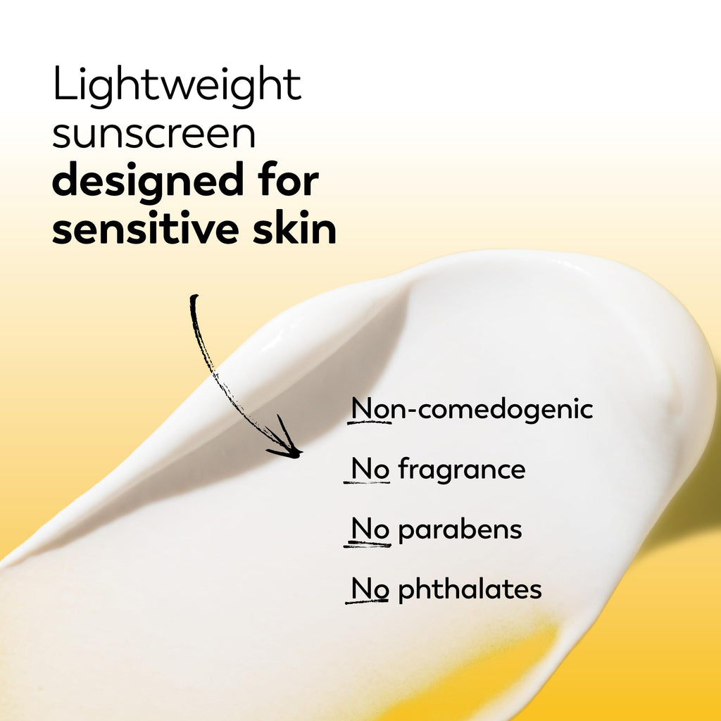 Olay Complete+ Face Moisturizer with Sunscreen SPF 40, For Sensitive Skin, Broad Spectrum Sun Protection, Fragrence-Free - No White Cast on All Tones, Nourishes Moisture Barrier - Ceramides, 6 Oz