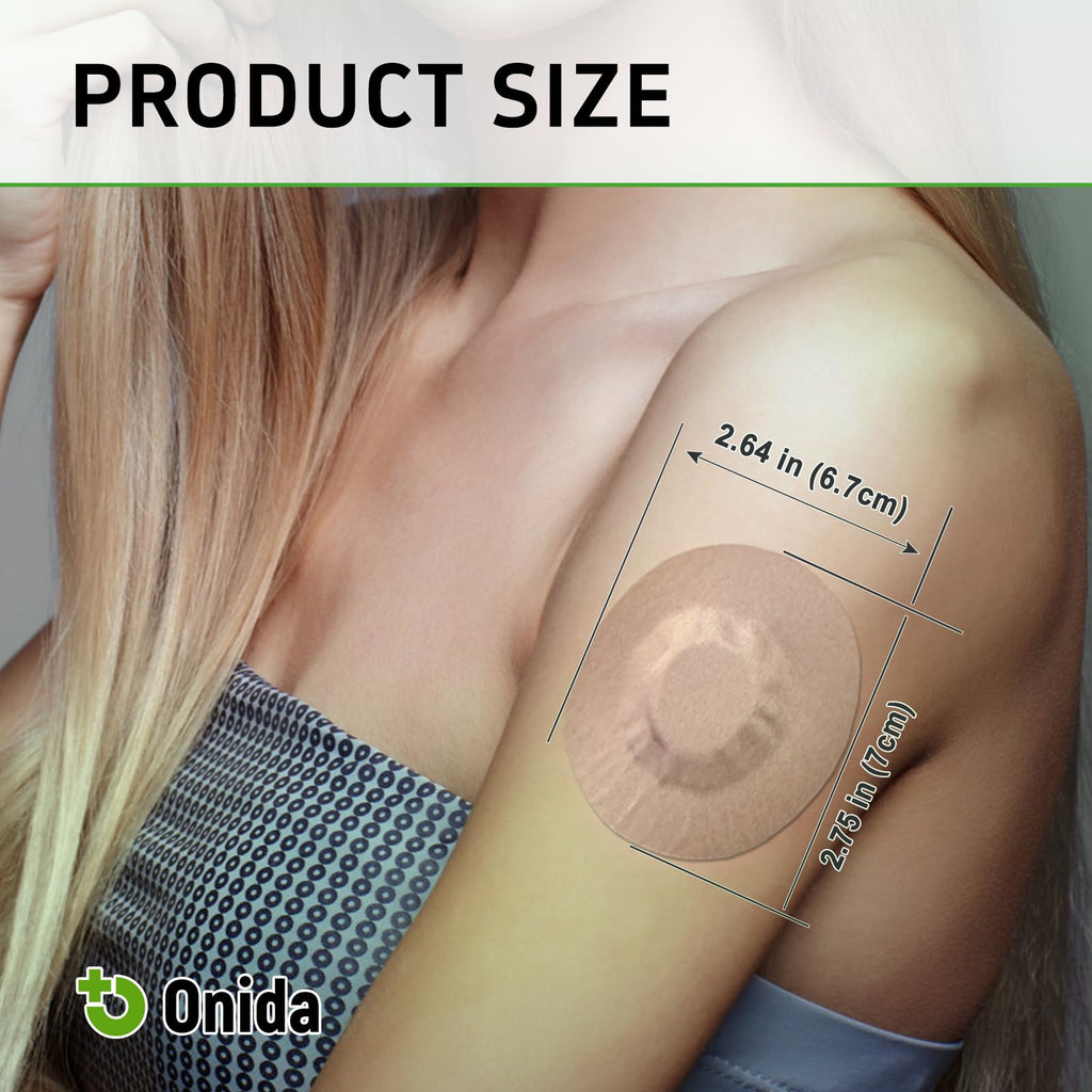 Onida Dexcom G7 Over Patches 20PCS Waterproof CGM Covers for G7 & Stelo