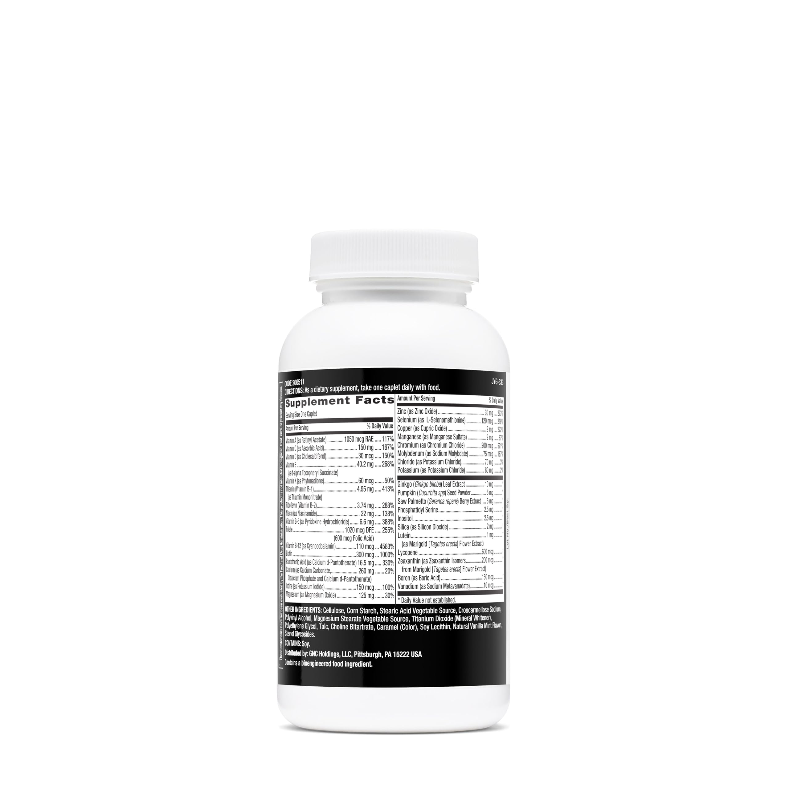 Buy now GNC Mega Men 50 Plus Multivitamin | Antioxidants | Heart Health | Prostate and Circulatory Support | 1 Daily at indiglob india