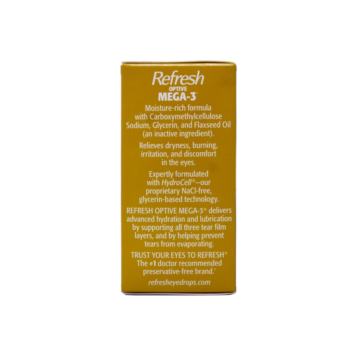 Refresh Optive Mega-3 Preservative-Free Lubricant Eye Drops, 0.01 Fluid Ounce Vials - 30 Count (Pack of 2)