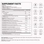 L-Theanine 400mg Gummies, L Theanine Supplement for Kids & Adults with Magnesium Glycinate, GABA, Ashwagandha, L'theanine Chewable for Restful Sleep, Stress Support, Relaxation, Calm, 60 Day Supply