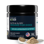 Four Leaf Rover Guts & Glory - Freeze Dried Organs for Dogs - with 100% Grass-Fed New Zealand Beef - Rich in Minerals - Veterinarian Formulated - 30 Large Dog Servings