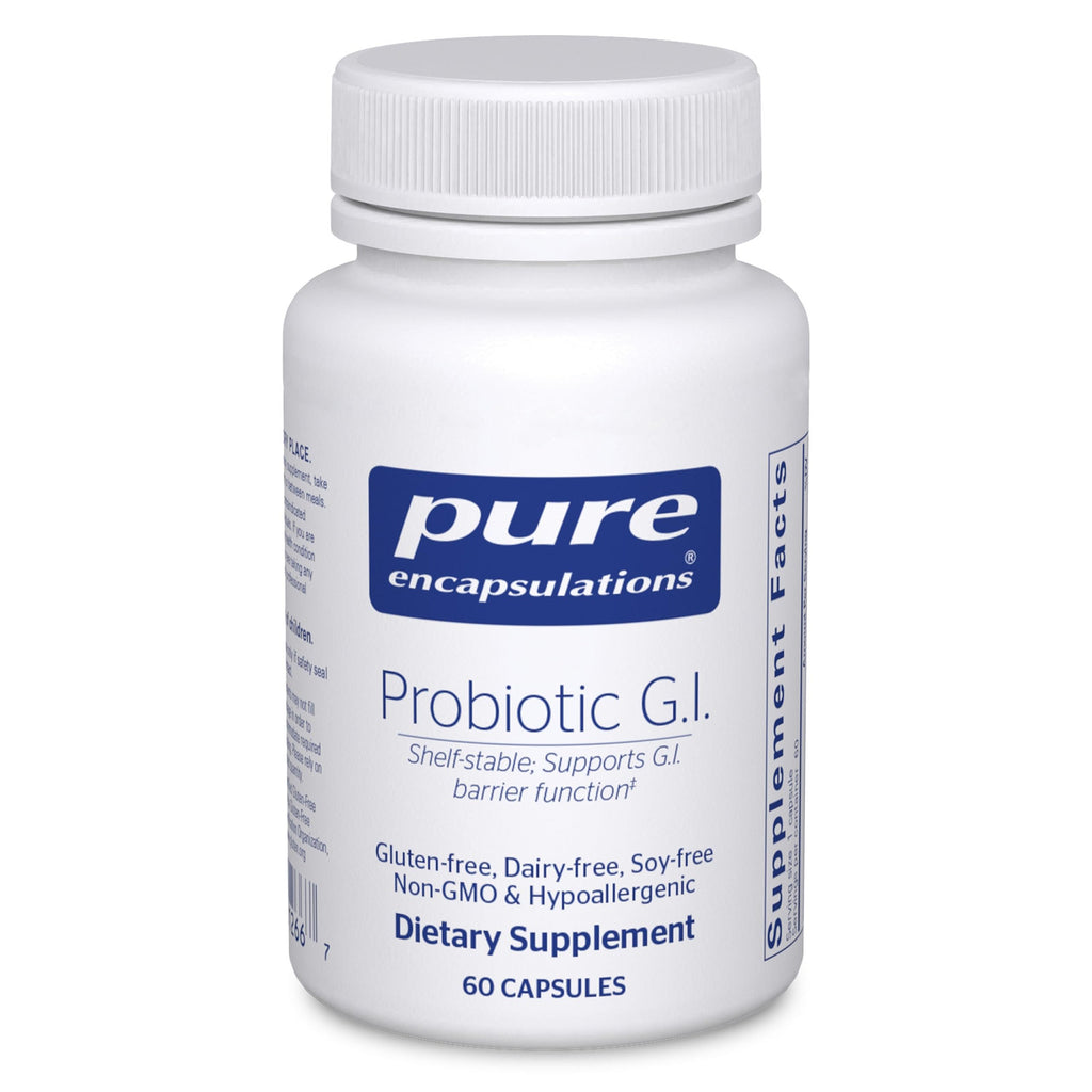 Pure Encapsulations Probiotic G.I., 30 Capsules | Shelf Stable Probiotic for Intestinal Health and Gastrointestinal Support*, with Lactobacillus and Bifidobacterium
