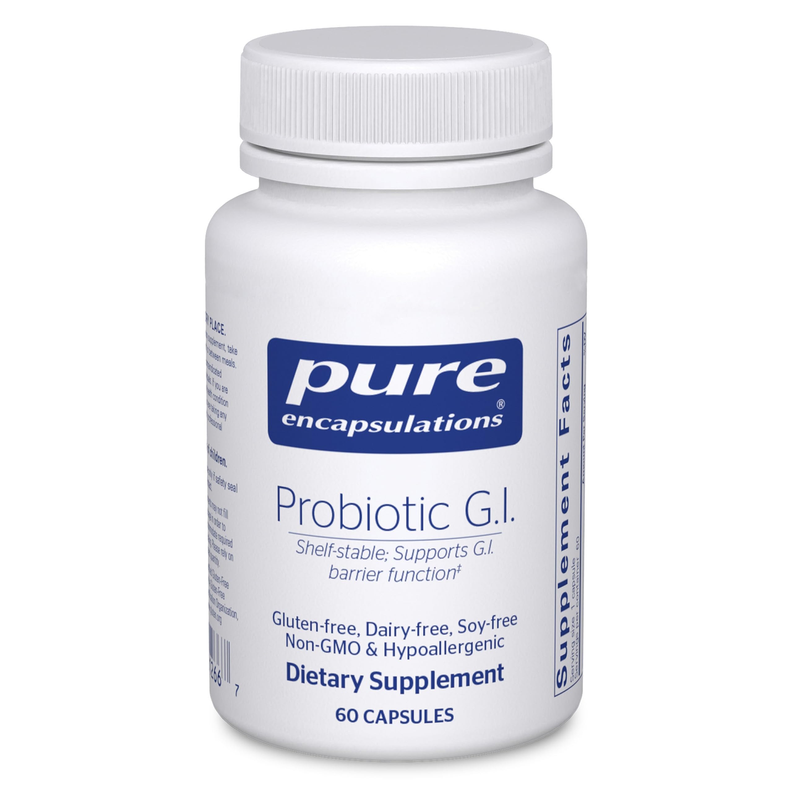 Pure Encapsulations Probiotic G.I., 30 Capsules | Shelf Stable Probiotic for Intestinal Health and Gastrointestinal Support*, with Lactobacillus and Bifidobacterium