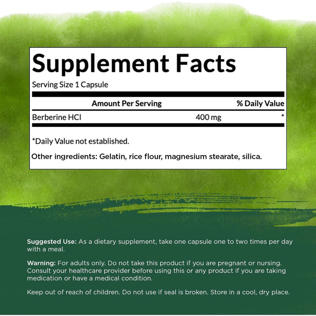 Buy now Swanson Berberine - Supports Metabolic Health & Heart Health* - Contains Standardized Berberine HCl - Non-GMO & Gluten-Free - 60 Vegan Capsules at indiglob india