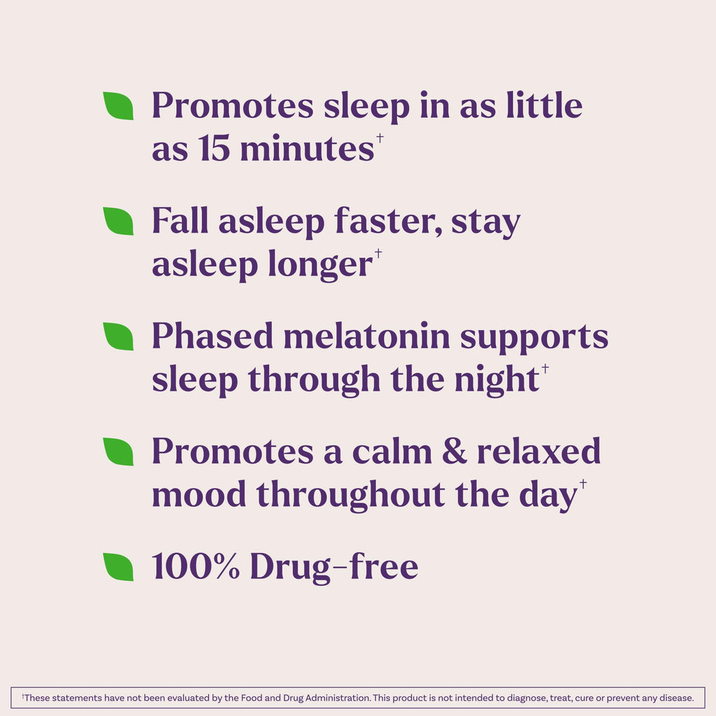 Natrol Melatonin + 5-HTP Time Release Sleep Aid, 60 Bi-Layer Tablets | Triple Action Formula, Calm the Mind, Fall Asleep Faster and Stay Asleep Longer, 100% Drug-Free, 60 Day Supply