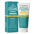 Antifungal Cream for Jock Itch, Ringworm, Psoriasis & Athlete’s Foot – Extra Strength Relief for Itchy, Burning Skin – Fast-Acting Formula for Tinea Cruris, Tinea Versicolor & Skin Irritations