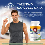 Alka Slim Plus Capsules - Official AlkaSlim Plus Advanced Formula with All Natural Ingredients, Premium Pills Maximum Strength for Wellness & Overall Health Support, 60 Capsules for 1 Month